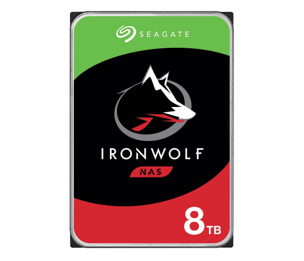 Seagate IRONWOLF NAS 8TB 7200obr. 256MB - 337219 - zdjęcie